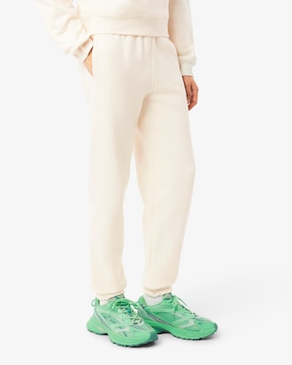 Pantalones De Algod&oacute;n Con Logo Con Relieve