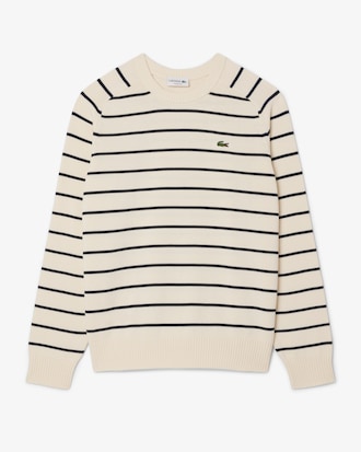 Su&eacute;ter Masculino Listrado de Algod&atilde;o em Modelagem Cl&aacute;ssica