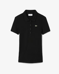 Polo Slim Fit L.12.D em Algod&atilde;o Canelado