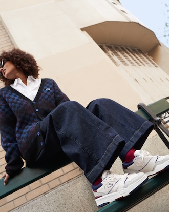 Tênis Feminino Lineshot de Couro