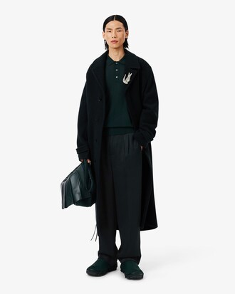 Calças de Cetim com Corte Regular e Ajuste 