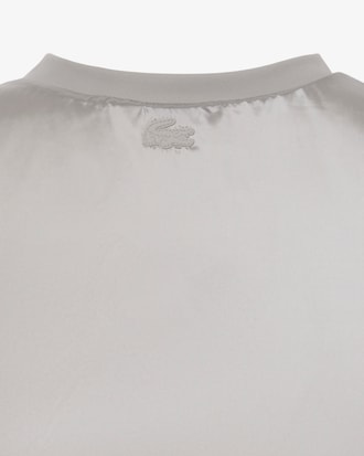 Camiseta Acolchoada Brilhante Da Passarela