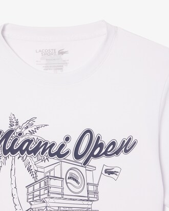 Remera Deportiva De Tenis Miami Open Edition Uv50 Ultra Dry