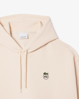 Buzo extragrande de piqu&eacute; Lacoste x Highsnobiety