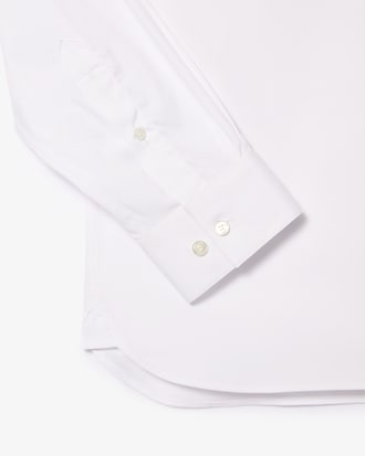 Camisa de Poplin Elastizada Slim Fit