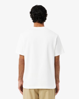 Camiseta de Malha Pesada Bordada