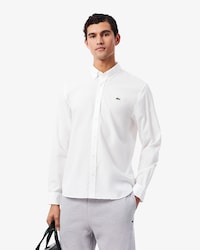 Camisa Modelagem reta em Popeline Stretch