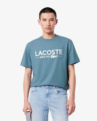 Remera De Algodón Estampada