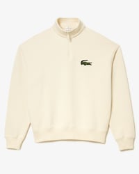 Cal&ccedil;a Esportiva Fleece em Caimento Solto com Gola Alta