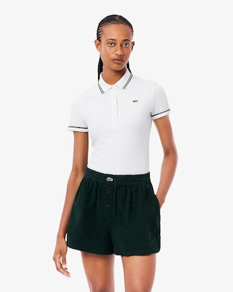 Polo L.12.D con Detalle en Ruedo Slim Fit