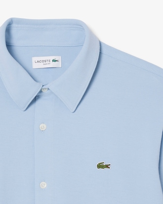 Camisa De Piqu&eacute; Al Cuerpo