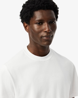 Remera Bordada de Algodón