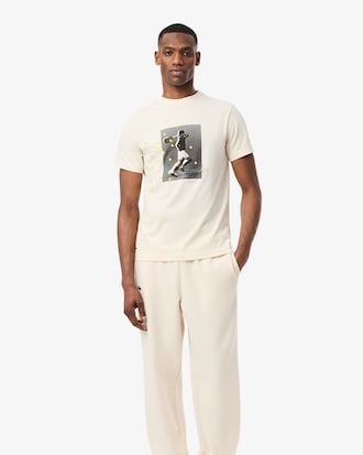 Camiseta Lacoste Tennis x Novak Djokovic Gr&aacute;fica