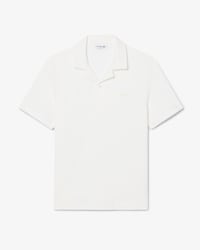 Camisa Polo Texturizada de Corte Cl&aacute;ssico