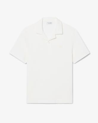 Camisa Polo Texturizada de Corte Cl&aacute;ssico