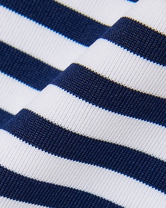 Polo Golf Modelagem reta Ultra Dry Listrada