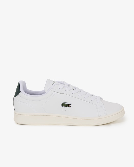 White & Dark Green