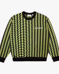 Su&eacute;ter masculino Lacoste Relaxed Fit em jacquard