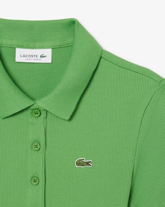 Polo De Algod&oacute;n Acanalado L.12.D Al Cuerpo