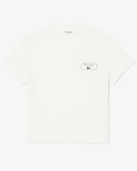 Camiseta Ultra Dry com emblema de t&ecirc;nis Heritage