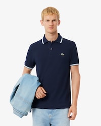 Polo L.12.12 con Acento en Ruedo Fit Regular