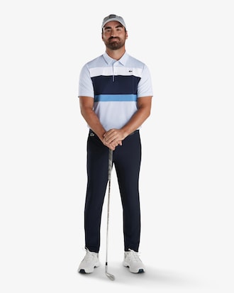 Polo Golf Ultra Dry Stretch com Colour-Block