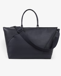 Bolsa de Fim de Semana Club Lacoste em Couro Granulado