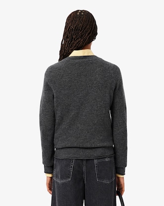 Su&eacute;ter de L&atilde; Cardada de Malha 3D