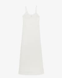 Vestido maxi de tirantes de corte entallado