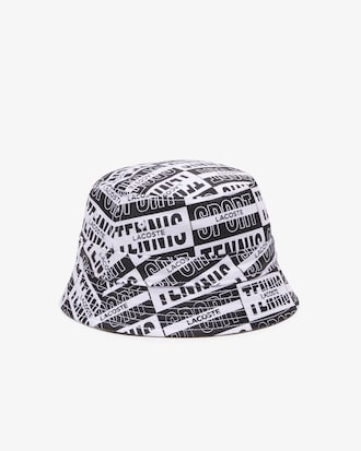 Chap&eacute;u bucket revers&iacute;vel em algod&atilde;o estampado