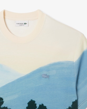 Remera de Algodón Estampada