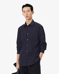 Camisa de corte regular de algod&oacute;n