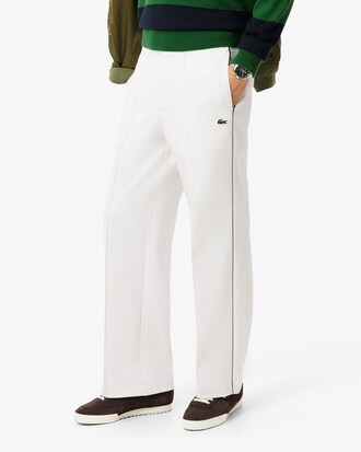 Jogging de Twill Plisado