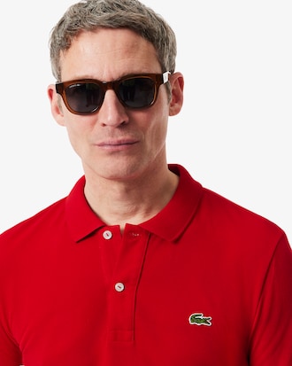 Polo Slim Fit L.12.12 em Piqu&eacute;