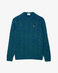 Su&eacute;ter Tran&ccedil;ado de Algod&atilde;o e L&atilde; de Alpaca