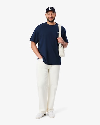 Remera de punto jersey de algod&oacute;n grueso