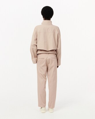 Pantal&oacute;n chino de corte recto de tela gabardina de algod&oacute;n