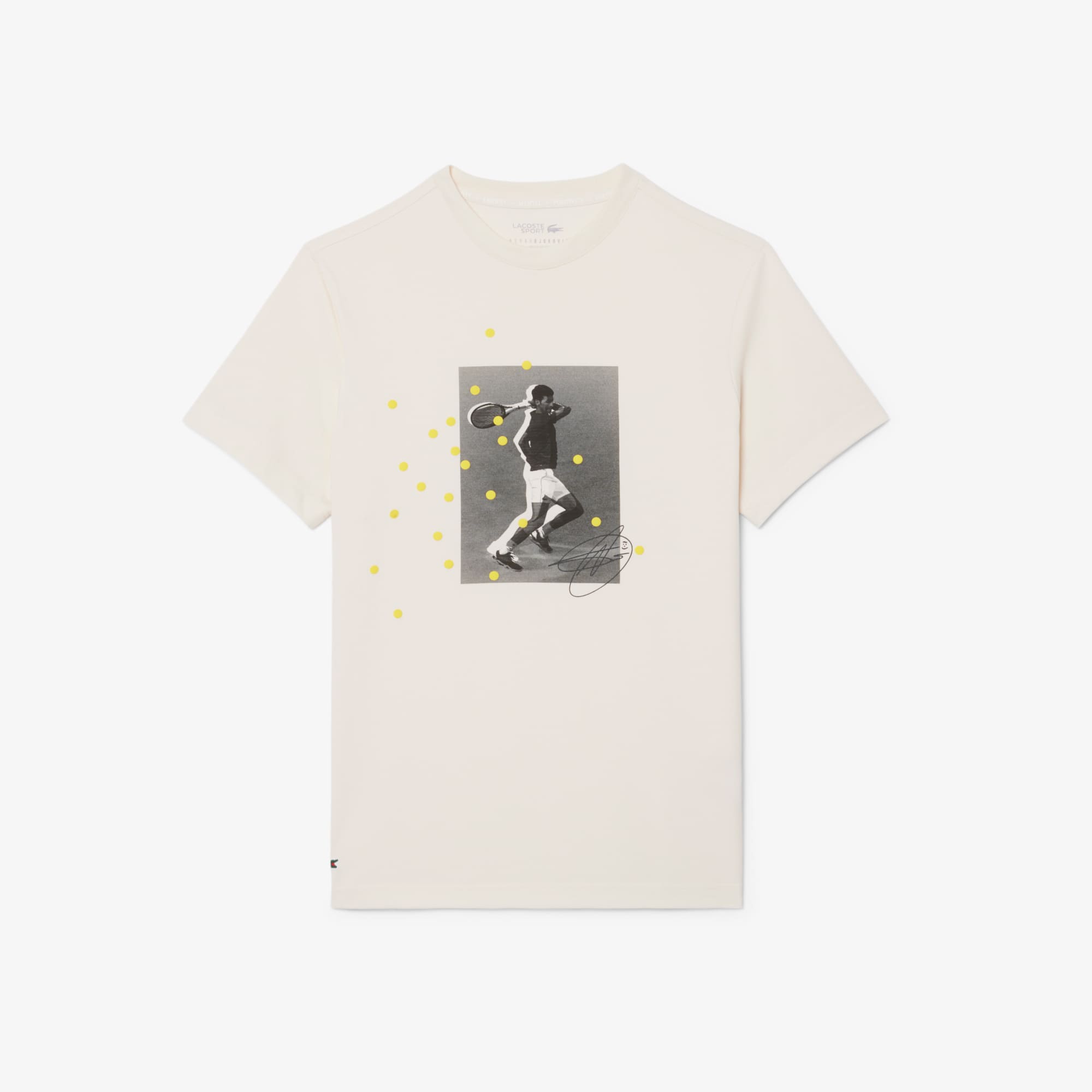 Djokovic Novak x Tennis Lacoste Camiseta XS US Tシャツ DJOKOVIC NOVAK LACOSTE Gráfica Camisetas - ウェア