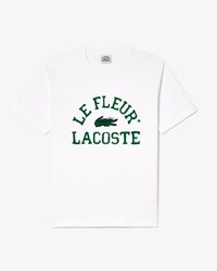 Camiseta Lacoste x le FLEUR em J&eacute;rsei
