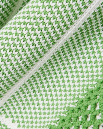 Tennis Court Jacquard Sweater Dress