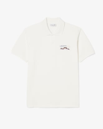 Polo de Mini-Piqué Bordado Fit Clásico