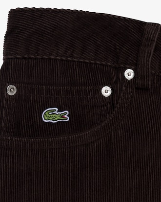Pantalones de Pana Straight Fit