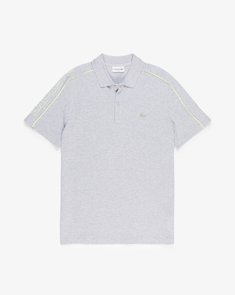 Lacoste Movement Polo Slim Fit em piqué tecnológico