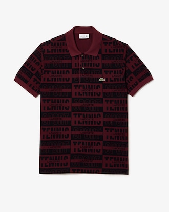 Polo original L.12.12 com emblema bicolor