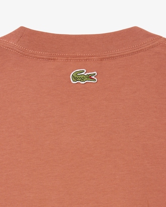 Camiseta de Algodão com Estampa Ajuste Clássico