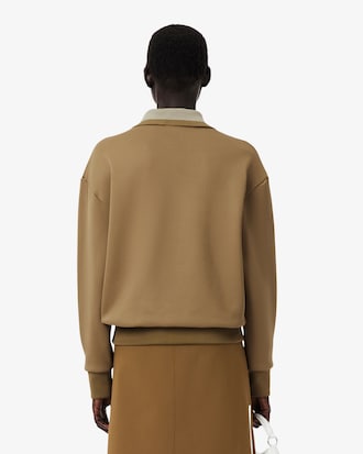 Camisola com Colarinho Polo e Emblema