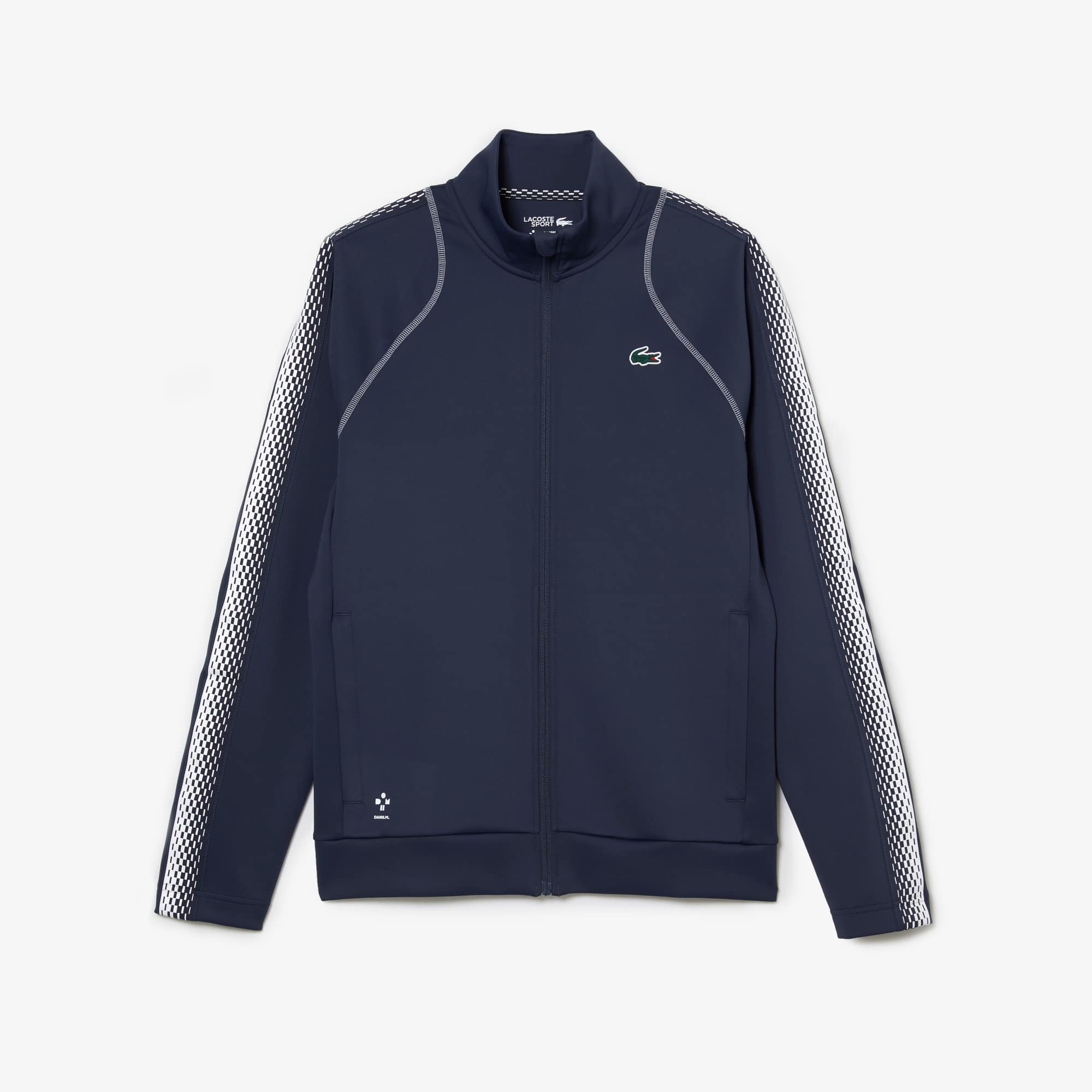 LACOSTE 千鳥型模様 スポーツジャケット 50 Moletom masculino Lacoste Tennis x Daniil Medvedev com zíper