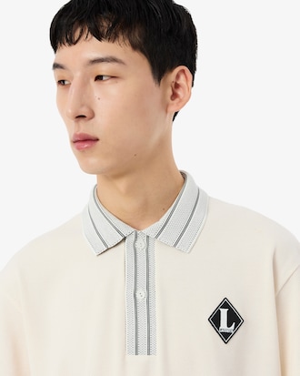 French Made Classic Fit Badge Polo Shirt