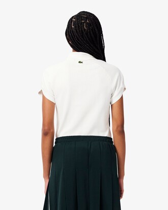Camisa Polo de Malha Dupla com Modelagem Slim Fit