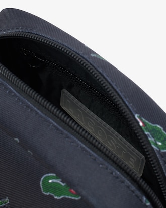 Bolsa com estampa de crocodilo